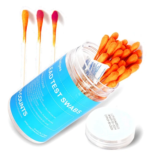 AAwipes Lead Test Swabs Kit for Dishes Paint Surfaces Lead Tester at Home Only Water Needed Rapid Result in 30S LAW-30