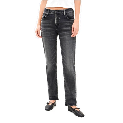 MOUSSY VINTAGE Women's MV Fairfield Slim Straight Jeans