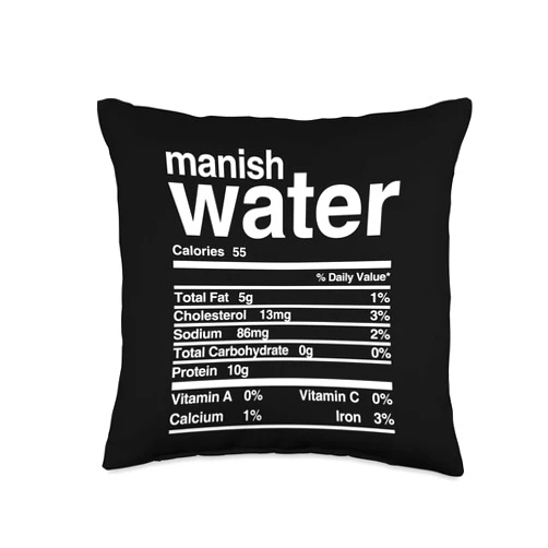 Tropique Jamaican Food Apparel Manish Water Nutritional Value Throw Pillow, 16x16, Multicolor
