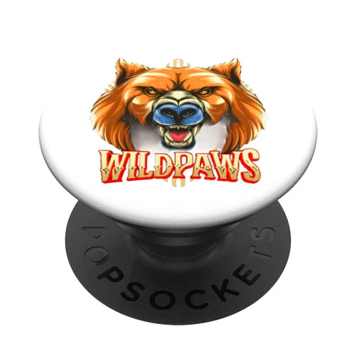 Wildpaws wild bear PopSockets Standard PopGrip