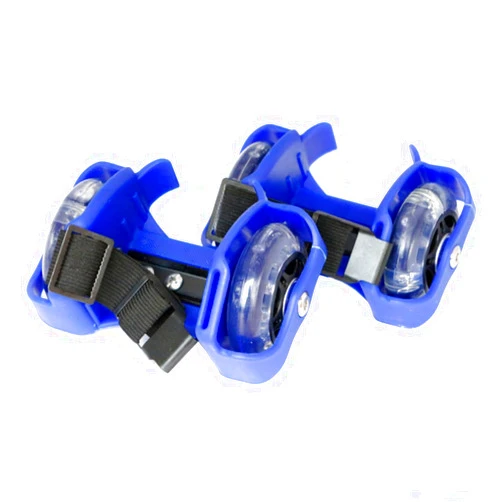 GOOHOCHY 1 Pair Skate Practice Heel Wheel Roller Heel Wheels Flashing Heel Skate Heel Roller Adjustable Roller Skating Child