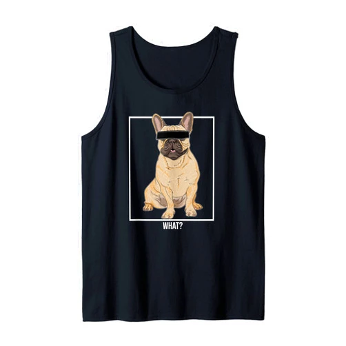 Lustige Zensierte Französischer Bulldogge Geschenk What Cool French Bulldog Funny Dog Gift Tank Top