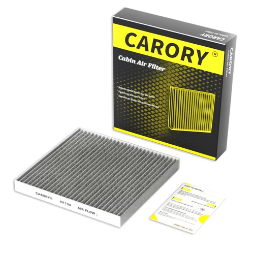 Carory Cabin Air Filter w/Activated Carbon for Select 2001-2024 Honda, Acura Models - Accord, Civic, Crosstour, CRV, Odyssey, Passport, Pilot, Ridge line, MDX, RDX, RL, RLX, TL, TLX, TSX, ZDX
