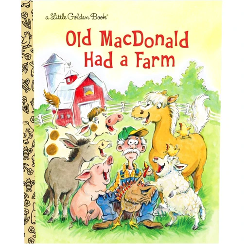 Golden Books,Anne Kennedy Old MacDonald Had a Farm (Little Golden Book)
