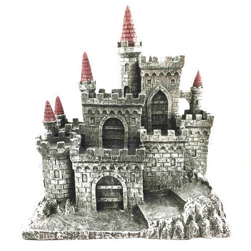 Gifts & Decors Gifts & Decor Medieval Middle Ages Castle Fortress For Miniature Display Stand Figurine Statue