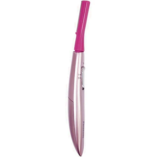 Panasonic Women’s Facial Hair Remover and Eyebrow Trimmer with Pivoting Head, Includes 2 Gentle Blades for Brow and Face and 2 Eyebrow Trim Attachments, Battery-Operated – ES2113PC