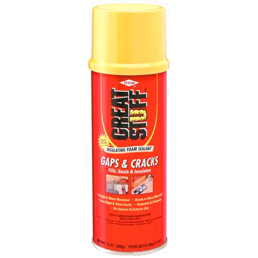 DOW CHEMICAL 157901 Great Stuff Expanding Spray Foam Sealant, 12 oz - 441002