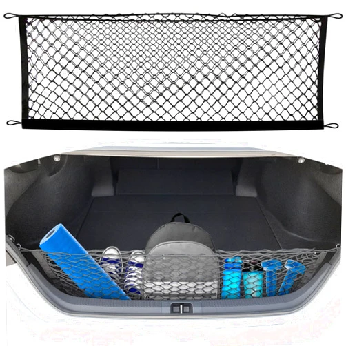 TN TrunkNets Inc Trunk Envelope Style Mesh Cargo Net for Toyota Camry 2018-2022- Car Accessories - Premium Trunk Organizer and Storage - Cargo Net for Sedan - Vehicle Carrier Organizer for Toyota Camry