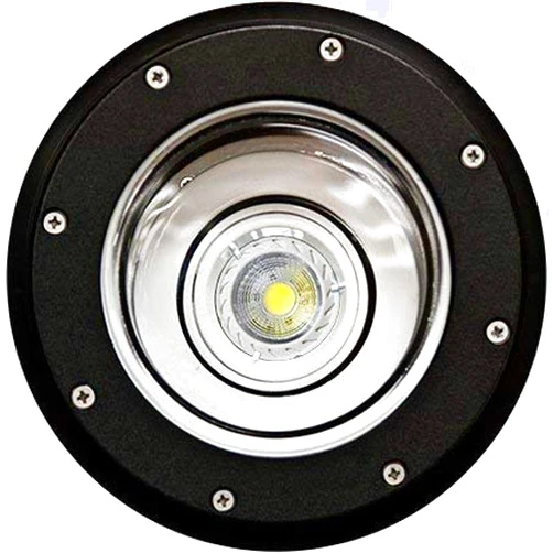 DABMAR LIGHTING LV306-LED7-B-MR Well Light W/O Grill Adjustable 7W LED MR16 12V, Black