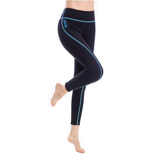 GoldFin Wetsuit Pants Women, 2mm Neoprene Pants Keep Warm for Water Aerobics Diving Surfing Swimming Snorkeling Scuba Kayaking Pants