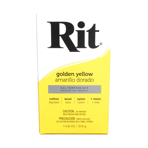 Rit, Golden Yellow Purpose Powder Dye, 1-1/8 oz