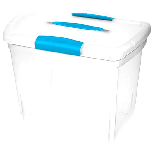 STERILITE Large Nest showoffs Tote, Pack of 1, Clear