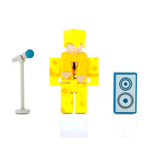 Roblox ROB0684 Action Collection Friday: Funky Cheese [Includes Exclusive Virtual Item]