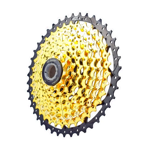 VG SPORTS 8/9/10/11/12 Speed Ultra-Light Bike Cassette for Mountain Bike 11-40T/11-42T/11-46T/11-50T/11-52T MTB Cassette Lightweight Aluminum Bracket Cassette