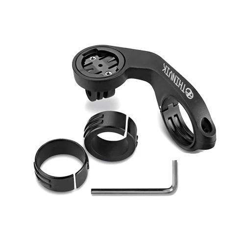 Thinvik Bike Computer Mount Bicycle Out Front Mount for Garmin Edge 1040 1030 840 830 540 530 130 Compatible with 31.8mm 25.4mm Handlebar
