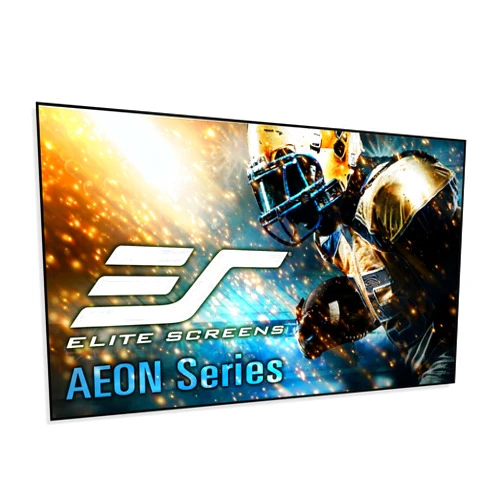 Elite Screens Aeon Series, 110-inch 16:9, 8K / 4K Ultra HD Home Theater Fixed Frame EDGE FREE Borderless Projector Screen, CineWhite UHD-B Front Projection Screen, AR110WH2
