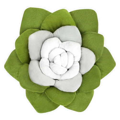 OtGalk Flower Throw Pillow - 13.8