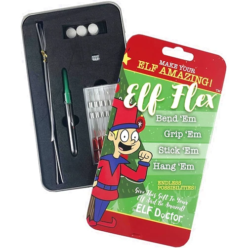 Elf Doctor ELF Flex Elf Upgrade Kit: Make Your Elf Amazing! This Kit Will Make Your Elf Flexible and Bendable! You Will Be Able to Bend Em Grip Em Stick Em Hang Em