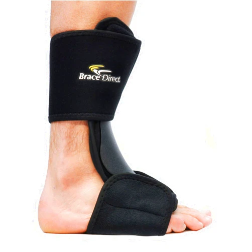 Brace Direct Dorsal Adjustable Night Sleeping Splint - for Plantar Fasciitis Relief, Arch Support, Heel Foot Pain, Tendonitis, Drop Foot