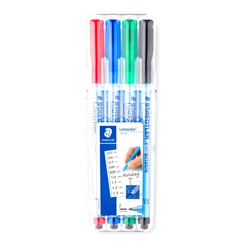 Lumocolor Staedtler Lumocolor Correctable fine point Pens (305FWP4)