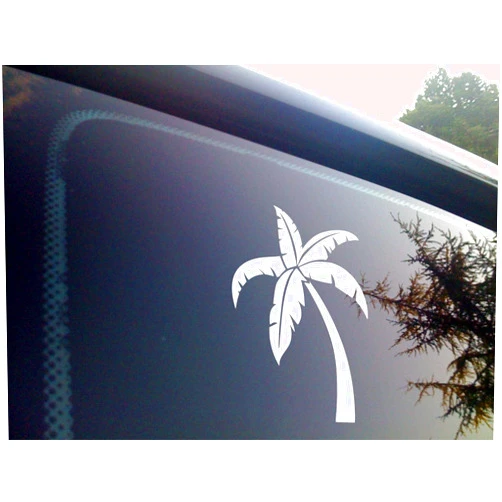 ViaVinyl Palm Tree Decal Sticker for car and Truck Windows, Yeti Tumbler Cups, MacBook and laptops, Cell Phones, Crafting and More!