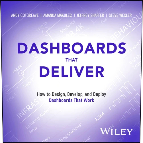 By Andy Cotgreave (Author), Amanda Makulec (Author), Jeffrey Shaffer (Author), Steve Wexler (Author) & 1 more Dashboards That Deliver: How to Design, Develop, and Deploy Dashboards That Work