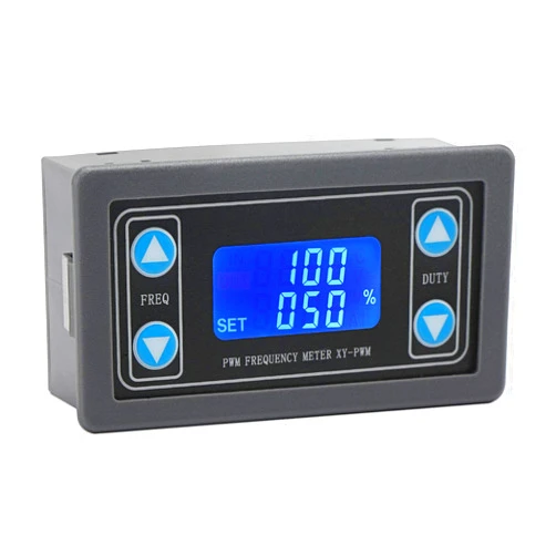 DROK Signal Generator, DC 3.3-30V Function Generator 5-30mA LCD Display PWM Pulse Frequency Duty Cycle Rectangular Wave Square Wave Signal Generator
