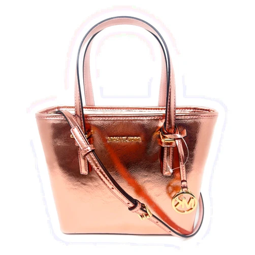 Michael Kors Jet Set Travel Extra-Small Logo Top-Zip Tote Bag 35H3GTVT0M-primr