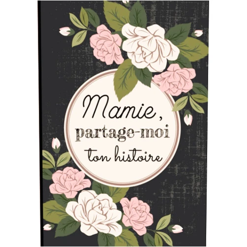 AB Création Mamie, partage-moi ton histoire: Livre de souvenirs grand-mère – Cadeau original pour mamie, fête des grands-mères, anniversaire, noël (French Edition)