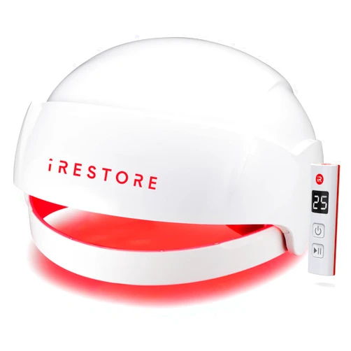 iRestore Essential Laser Hair Growth System - FDA Cleared Hair Loss Treatments for Men & Women & Hair Growth Products for Men with Thinning Hair, Hair Regrowth Treatments Laser Cap, Red Light Therapy