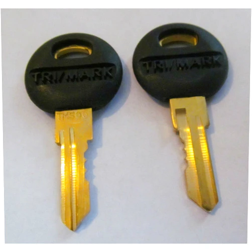 Daffodil TRIMARK KEY TM500 (2 Keys) 60-400 COMPARTMENT RV LOCK BAGGAGE UTILITY DOORS