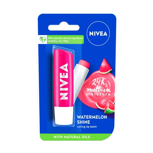 Nivea Fruity Shine Watermelon Lip Balm, 4.8gm