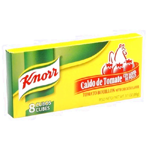 Knorr Tomato Bouillon with Chicken Flavor - 3.1 oz. (Pack of 12)
