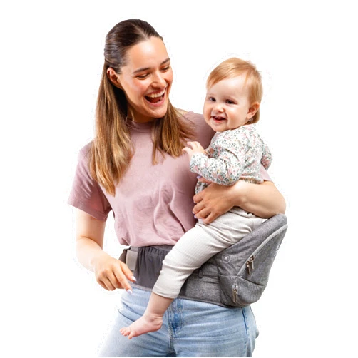 Beco Baby Carrier Beco Gemini Hip Seat Baby 4-in-1 Easy-to-Use Carrier with Adjustable Sling, Newborn to Toddler Carrier (0-36 months/7-32.8 lbs)