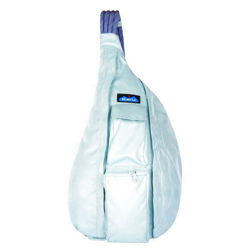 KAVU Original Rope Sling Bag with Adjustable Rope Shoulder Strap - Cool Aqua