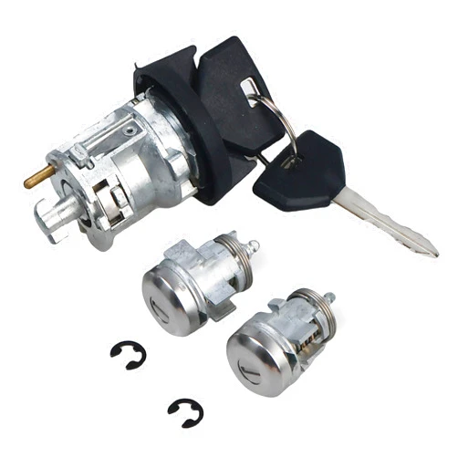 YIZHIHUA 5003845AA Ignition Switch Lock Cylinder & 2 Door Locks with 2 Keys Fit for Dodge Ram 1500 2500 3500 97-02 Dakota Durango Viper 97-00 Jeep Grand Cherokee 97-98, Replace# 5003893AA 56021346AB
