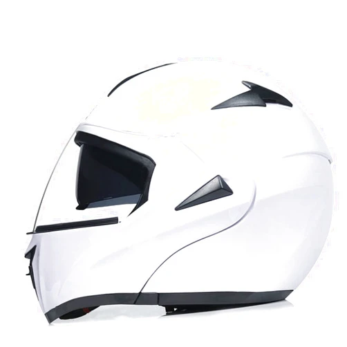 GAOZ Full Face Modular with Dual Visor Motorcycle Helmet,Integrated Helmet Motorbike Front Flip Up Keep Warm Helmet,DOT Approved Adults Moped Street Scooter Moped Racing Helmet for Men Women