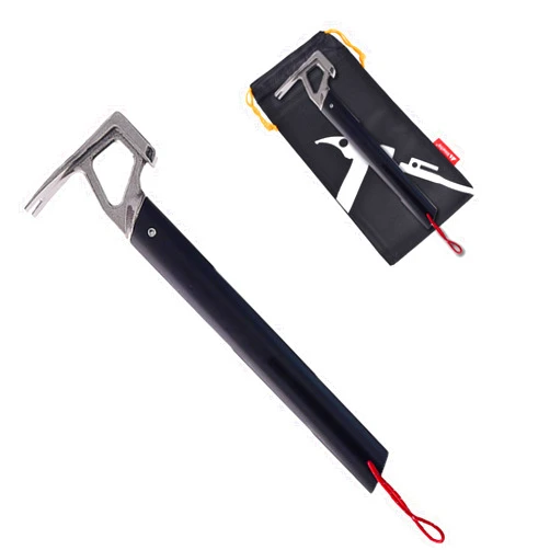TRIWONDER Tent Stake Hammer, Camping Hammer with Stake Remover, Lightweight Multi-Functional Mallet Hammer for Outdoor Camping Hiking Backpacking (Black)
