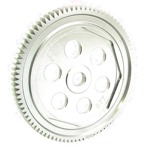 Hot Racing SCT887H 87t 48p Hard Anodized Aluminum Spur Gear Asc