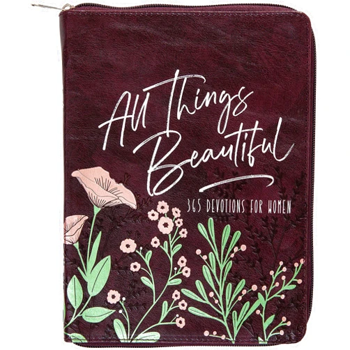 By Belle City Gifts (Author) All Things Beautiful: 365 Daily Devotions for Women (Ziparound Devotionals)