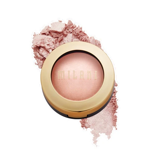 Milani Baked Highlighter (Dolce Perla) - Cruelty-Free Powder Highlighter, Highlight Face for a Shimmery or Matte Finish