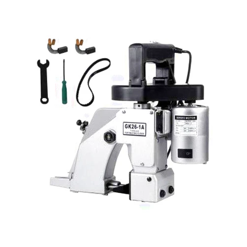 IKonix Industrial Portable Bag Sack Stitching Sewing Machine Combo + 4 Spools + 10 Needles