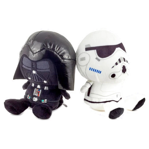 Hallmark Better Together Star Wars Magnetic Plush Toy (Darth Vader and Storm Trooper) 5