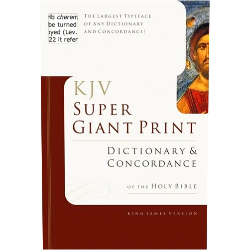 George W. Knight KJV Super Giant Print Dictionary & Concordance