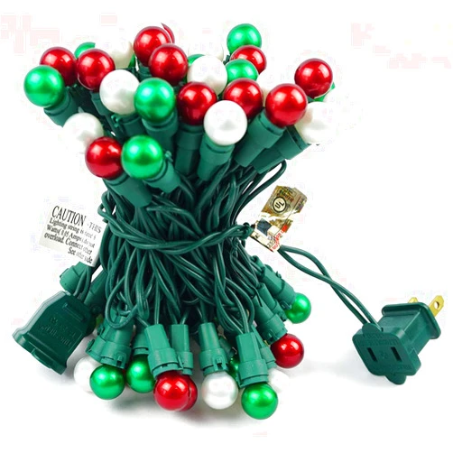 BOHON Christmas Lights Indoor 19FT 70 LED Outdoor String Lights with Pearlized Glass Bulbs Globe String Lights Multi Color for Holiday Party Halloween Tree Decor