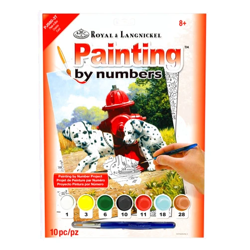 Royal & Langnickel Royal Brush Junior Small Paint by Number Kit 8-3/4