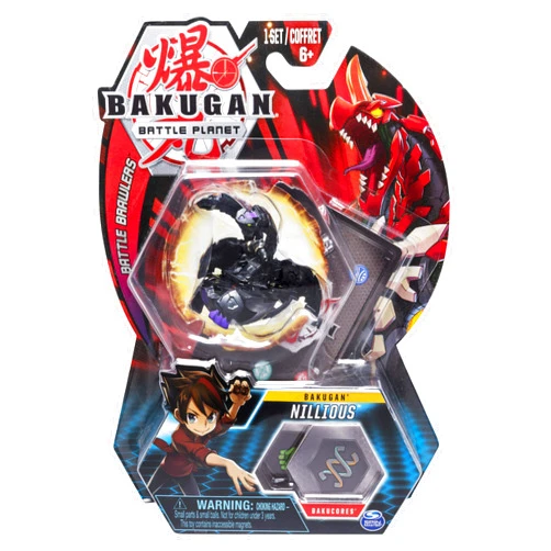 Bakugan, Nillious, 2-inch Tall Collectible Transforming Creature, for Ages 6 and Up