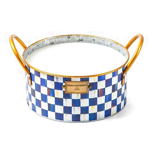 MacKenzie-Childs Royal Check Citronella Candle - Large