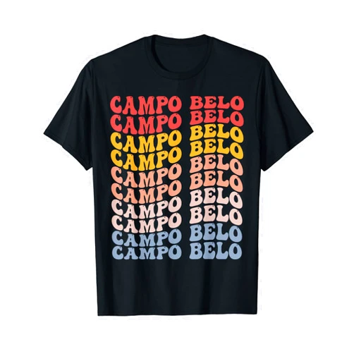 Campo Belo City Clothing Campo Belo City Groovy Retro T-Shirt