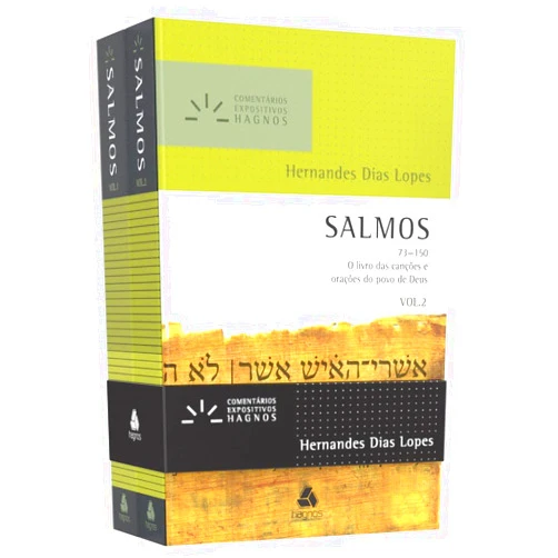 Portuguese Brazilian Edition by Hernandes Dias Lopes (Author) Salmos - Comentários Expositivos Hagnos | Vol. 1 & 2: O livro das canções e orações do povo de Deus